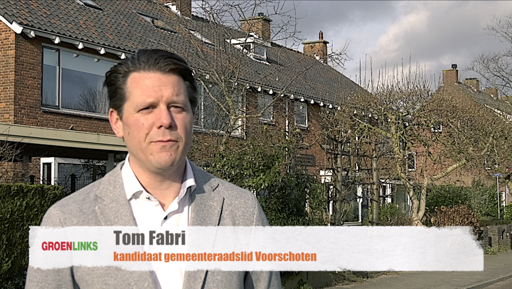 Tom Fabri over een duurzaam en schoon Voorschoten.