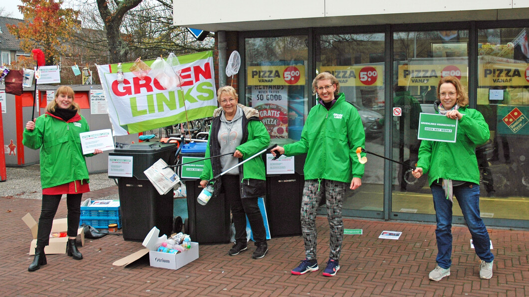GroenLinks in actie