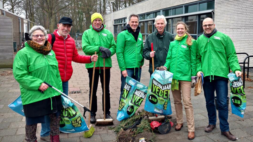 GroenLinks ruimt op! GroenLinksVoorschotenNieuwjaarsactie