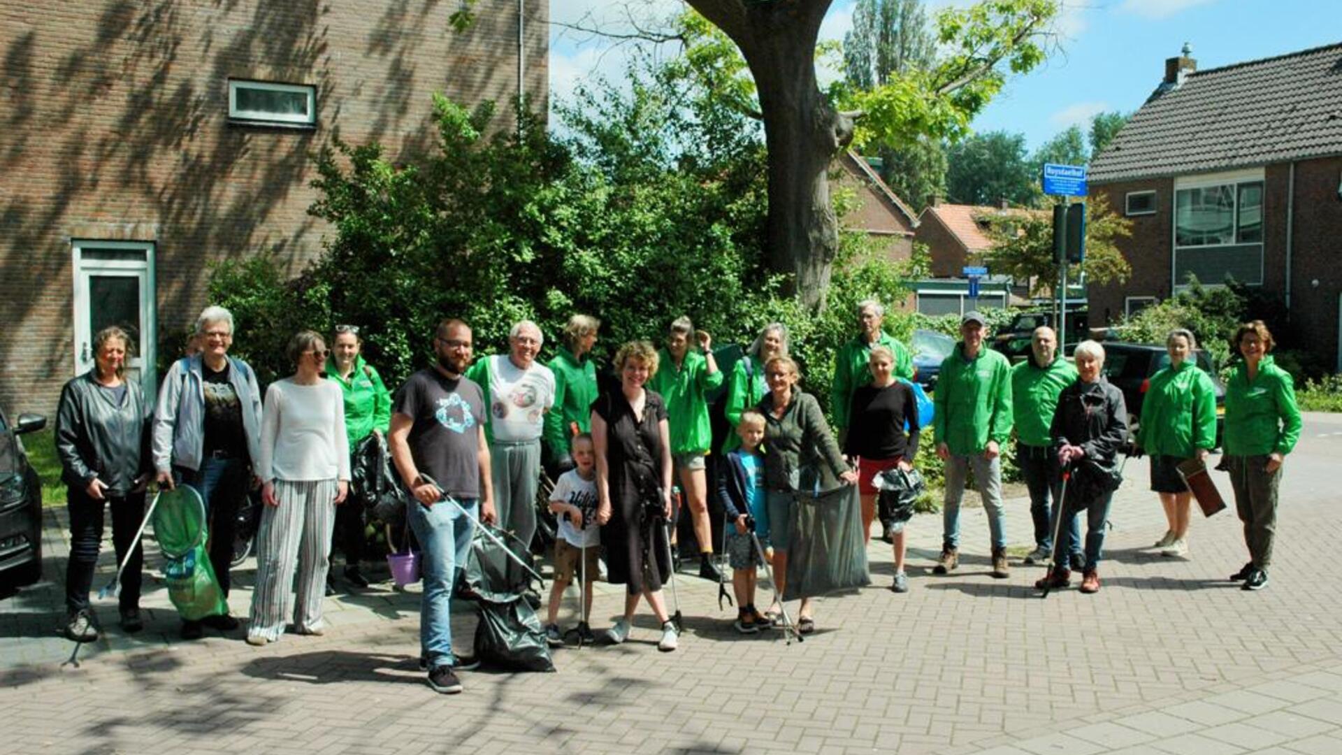Opruimactie Ruysdaelhof