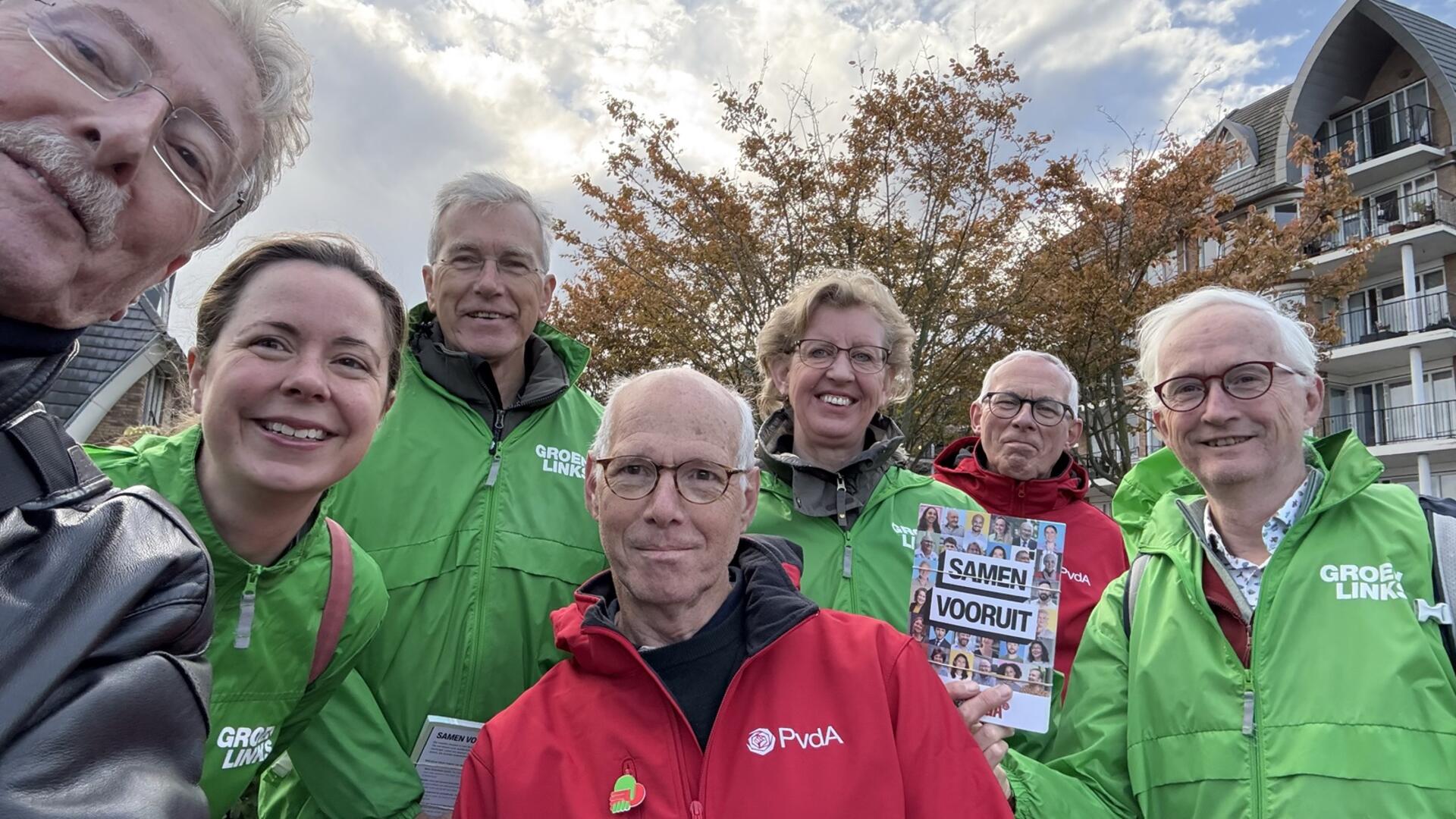 Huis-aan-huis vrijwilligers GroenLinks-PvdA